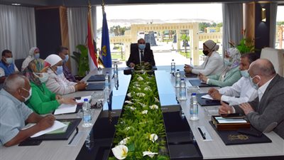 محافظ أسوان يقرر تشكيل لجنة للتفيش المالي والإداري على دور رعاية البنين والبنات