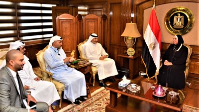 وزيرة التجارة: نسعى لإقامة شراكات صناعية استثمارية مع الإمارات
