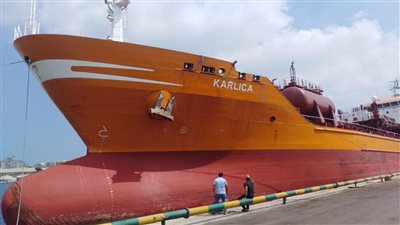 ميناء غرب بورسعيد يستقبل 1960 سيارة 