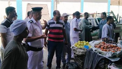 جهود مكثفة لإزالة إلاشغالات والتراكمات وتكثيف أعمال النظافة العامة بأسوان