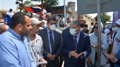محافظ المنيا يتابع المرحلة الثانية لفعاليات حملة معًا نطمئن.. سجل الآن