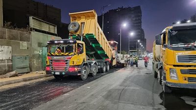 الانتهاء من تطوير ورصف محور خاتم المرسلين ليكون بديلًا لـ شارع الهرم بالجيزة