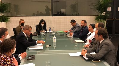 وزيرة البيئة تبحث مع رئيس مؤتمر المناخ cop26 عدد من ملفات تغير المناخ