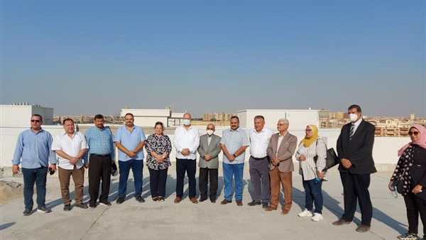 رئيس جامعة بنها يتفقد