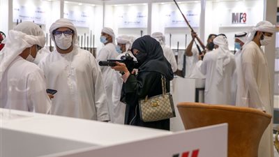 حضور مميز للمرأة في معرض أبوظبي الدولي للصيد والفروسية 