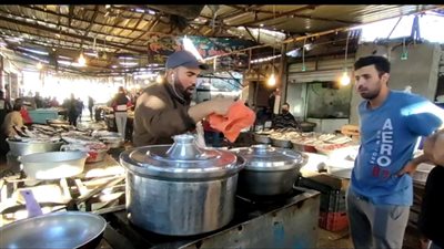 السيجان دوا العيان.. حكاية دكتور صيدلي تحول إلى بائع سمك في السويس | فيديو 