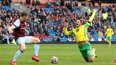 بيرنلي يتعادل مع نورويتش سيتي بالدوري الإنجليزي