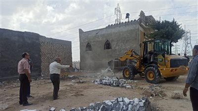 حملة مكبرة لإيقاف أعمال البناء المخالف بأحياء الإسكندرية