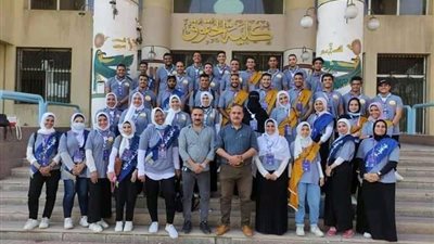 حقوق جامعة حلوان تستعد لاستقبال العام الجامعي الجديد