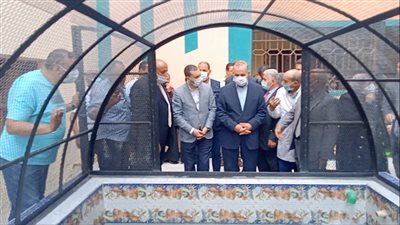 محافظ كفرالشيخ يفتتح قسم الاستزراع السمكي بالمدرسة الثانوية الزراعية | صور 