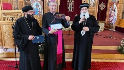 الكنيسة القبطية تتسلم ملكية كنيسة جديدة في بلجيكا