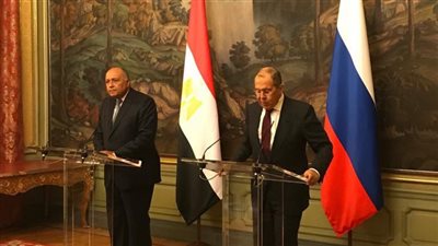 شكري: ناقشت أزمة سد النهضة وسبل التوصل لاتفاق مع وزير خارجية روسيا