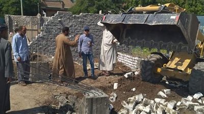 إزالة 16 حالة تعدٍ على أملاك الدولة في سوهاج