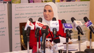 وزيرة التضامن الاجتماعي ضمن حملة بالوعي مصر بتتغير للأفضل