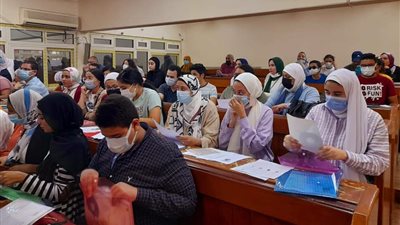 كلية الفنون الجميلة جامعة حلوان بالزمالك تستعد للعام الجامعي 2021 /2022 وتستقبل طلابها الجدد