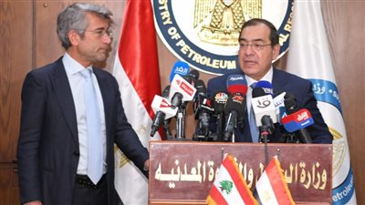 وزير البترول: توصيل الغاز الطبيعي إلى لبنان خلال أسابيع