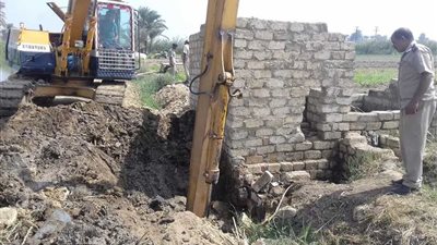 الري تصدر التقرير اليومي لإزالة التعديات على نهر النيل | أرقام