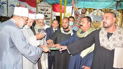 إتمام الصلح بين عائلتي آل فاضل والحاج علي بسوهاج