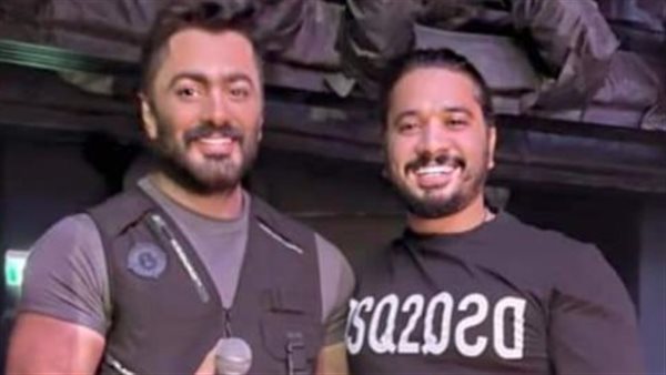 مصطفى حجاج وتامر