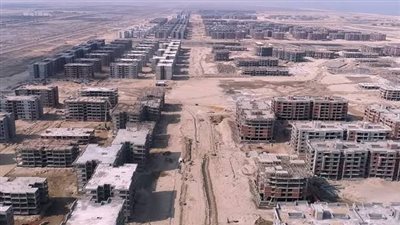 الإسكان تنجز 47٪ من أعمال 15 برجًا سكنيًا غرب كارفور بالإسكندرية