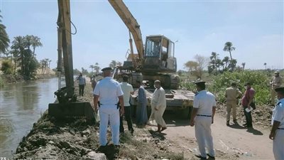 إزالة 15 حالة تعدٍ على أملاك الري في سوهاج