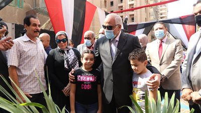 تخليدًا لروح الشهداء.. محافظ الجيزة يطلق فعاليات مبادرة ازرع شجرة مثمرة