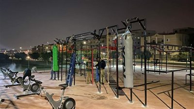 بـ مليون جنيه.. رجال أعمال يتبرعون بأجهزة أول جيم مفتوح لسكان العبور 