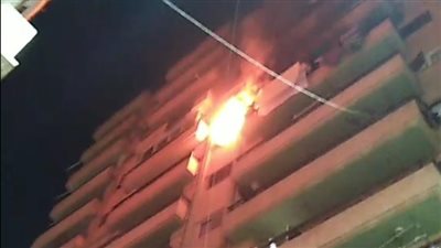  السيطرة على حريق شقة سكنية في العمرانية