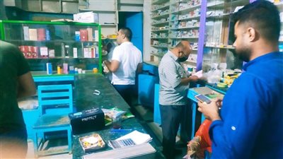 ضبط صيدلية دون ترخيص في الفيوم |صور