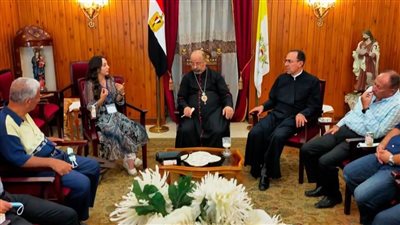 بطريرك الأقباط الكاثوليك يستقبل ممثلي ورؤساء حركات الاتحاد العالمي المسيحي للطلبة