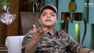 محمد هنيدي بملابس تشبه الزي العسكري احتفالًا بذكرى نصر أكتوبر