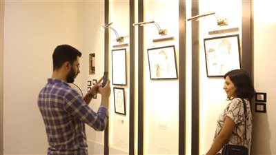 «مجراية» تفتتح معرضها البصري الأول في ملوي بالمنيا