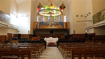 كاتدرائية جميع القديسين تتزين لاستقبال حفل تدشين إقليم الإسكندرية للكنيسة الأسقفية