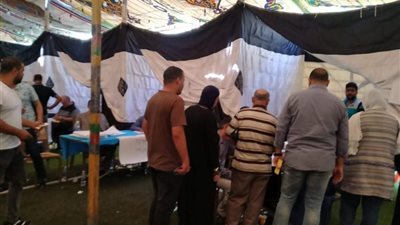 بسيوني وحاتم المير في منافسة شرسة بانتخابات نادي المنصورة │ صور