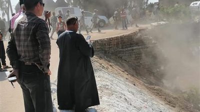 إزالة 1500 متر تعديات على نهر النيل بـ بنها