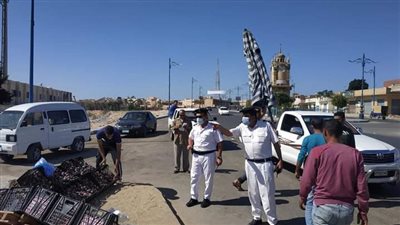 استعداد لبدء العام الدراسي الجديد.. إزالة كافة الإشغالات بمحيط المدارس بمطروح