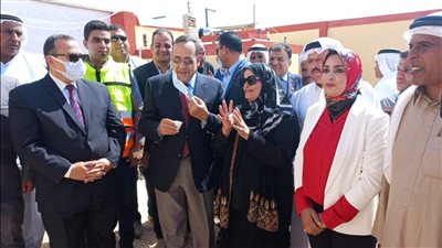 لخدمة أهالي الشيخ زويد.. محافظ شمال سيناء يفتتح محطة لتحلية المياه 