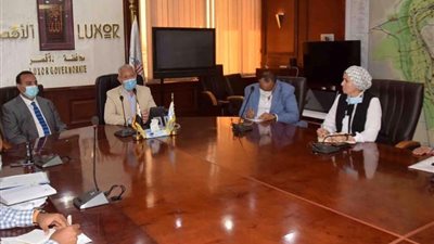 محافظ الأقصر يبحث آخر استعدادات افتتاح طريق الكباش