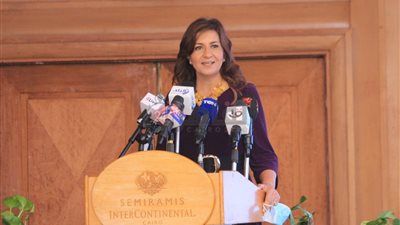 وزيرة الهجرة: أكاديمية مصر العسكرية لعبت دورًا هامًا في تفتيت الأفكار المغلوطة