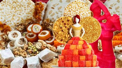 ضبط 27 طن حلوى فاسدة قبل طرحها في الأسواق بالقليوبية 