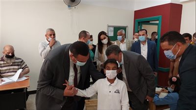 محافظ البحيرة: 78 ألف معلم تلقوا لقاح كورونا بنسبة 100% | صور وفيديو