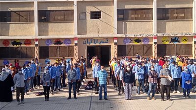 تعليم البحيرة: مليون و500 ألف طالب ينتظمون بالمدارس في ثالث أيام الدراسة | صور