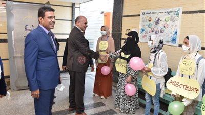 رئيس جامعة الأقصر يشهد حفل استقبال الطلاب الجدد بكلية الألسن | صور 