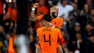 بقيادة ديباي.. هولندا تمطر شباك جبل طارق بسداسية في تصفيات مونديال 2022