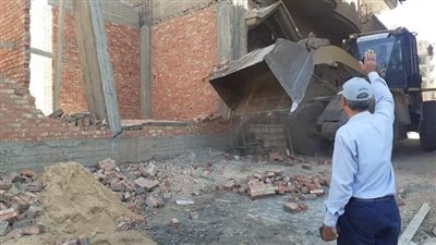  إزالة 265 حالة تعدٍ على الأراضي الزراعية وأراضي أملاك الدولة بسوهاج 