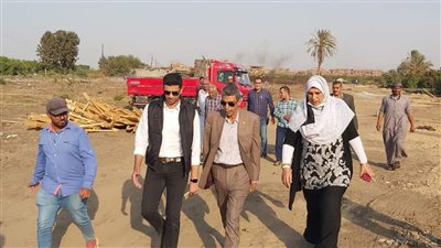 نائب محافظ القليوبية يتابع تنفيذ مشروعات حياه كريمة بشبين القناطر 