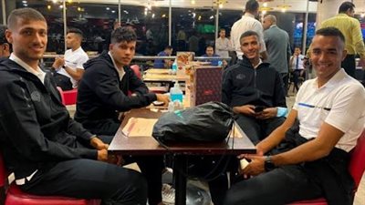 تجهيزات طبية ووقائية لبعثة الزمالك داخل فندق الإقامة في كينيا