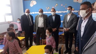 محافظ كفر الشيخ يفتتح مدرسة قبريط الرسمية للغات بمركز فوه