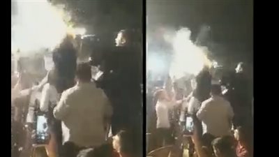 فلسطيني يشعل النيران في أخيه أثناء الاحتفال بحفل التخرج
