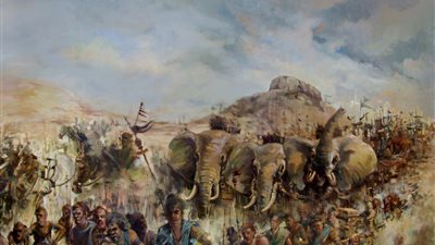 السيرة النبوية في معرض طاهر عبدالعظيم بالأوبرا